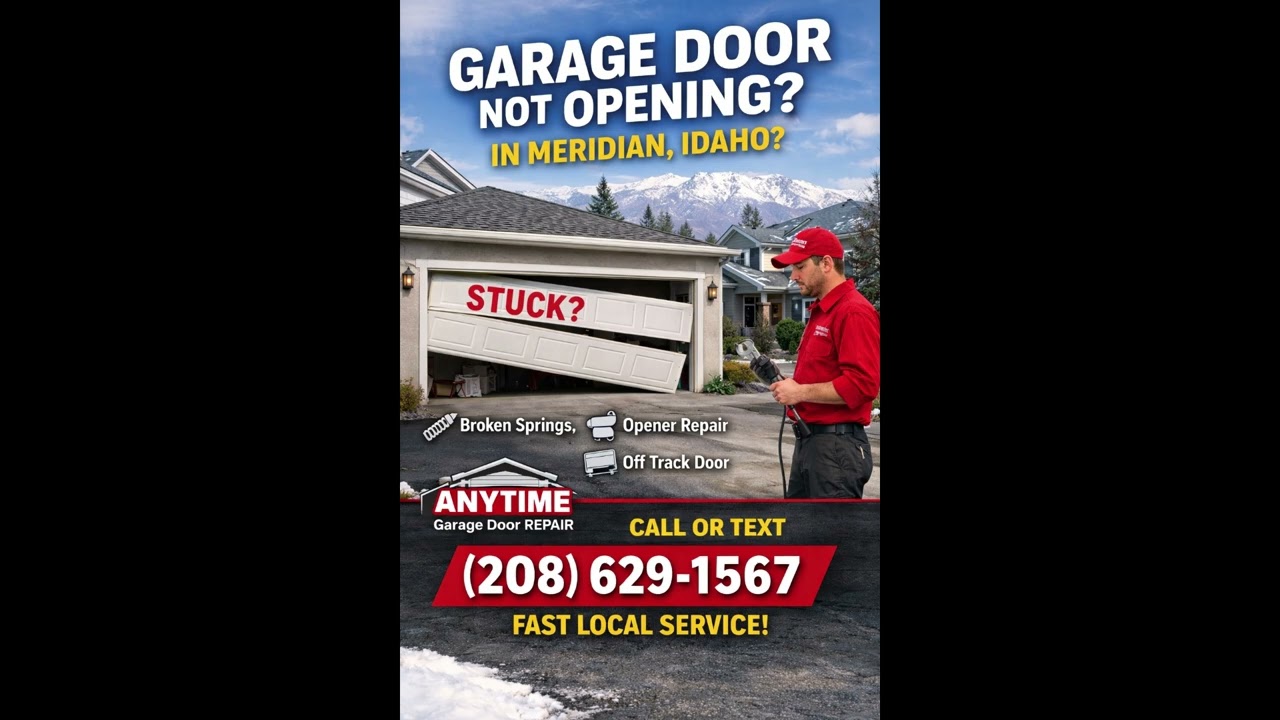 Garage Door Repair in Meridian, ID – Fast Local Service