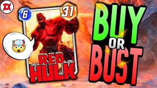 Is Red Hulk STRONGER THAN BLOB? | 3 Decks and Card Review | Marvel SNAP