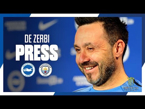 De Zerbi's Man City Press Conference: Guardiola, Run-In And Ferguson Injury