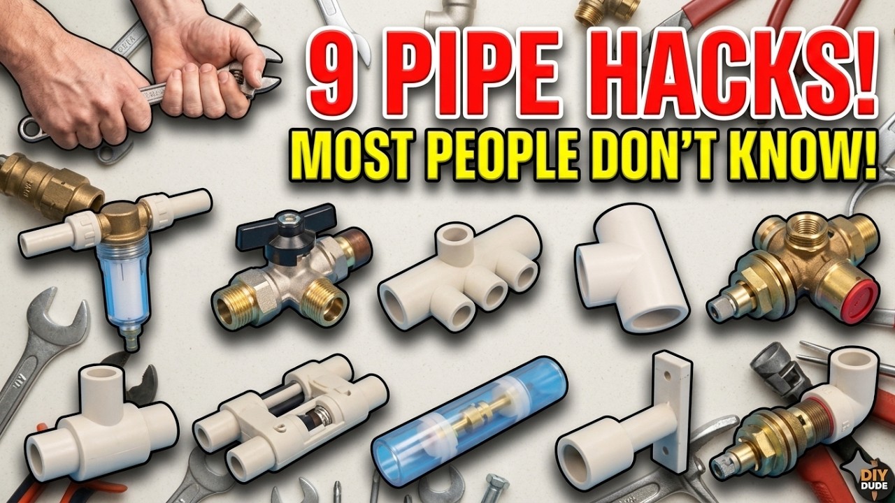 9 Simple PVC & PPR Pipe Hacks Nobody Tells You — Mind Blowing DIY Ideas ...