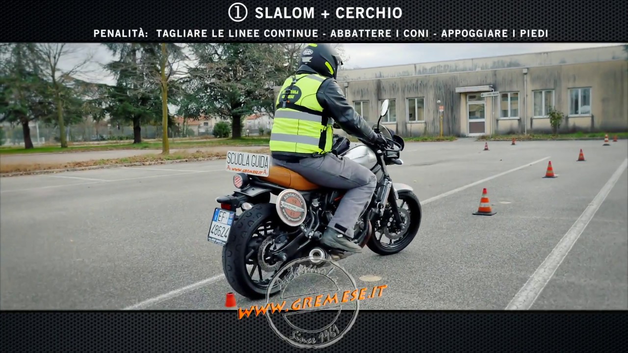 Autoscuola Gremese - Video Esame moto