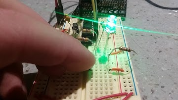 RGB LED Button Control ATmega328