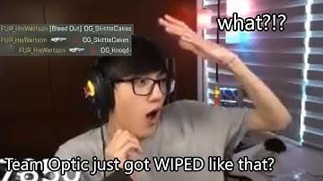 iiTzTimmy react on Team Optic Get WIPED in 2 seconds!
