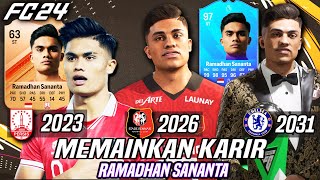 Saya Memainkan Karirnya Ramadhan Sananta Untuk Jadikan Dia Striker Terbaik Dunia - FC 24 Indonesia
