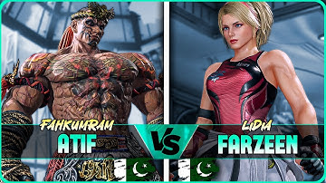 ATIF (Fahkumram) vs FARZEEN (Lidia) ➤ Pro Players - TEKKEN 8