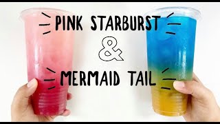 How to make Herbalife Loaded Tea | Mermaid Tail Loaded Tea 🧜🏽‍♀️ & The Pink Starburst 🌟✨