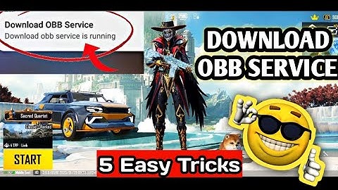 OBB SERVICE IS RUNNING | DOWNLOAD OBB SERVICE | PUBG MOBILE 2025