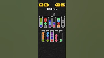 Ball Sort Puzzle Level 3884