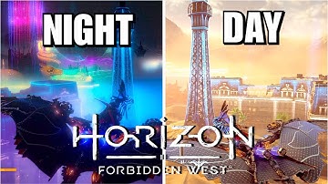 Horizon Forbidden West - LAS VEGAS  Day and Night Comparison