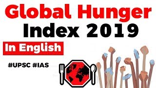 Global Hunger Index 2019, India ranks 102 out of 117 countries, Current Affairs 2019 #UPSC2020 #IAS