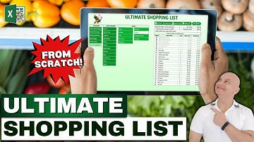The Shopping List Hack In Excel Changes Everything + FREE DOWNLOAD