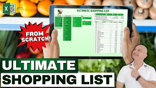 The Shopping List Hack In Excel Changes Everything + FREE DOWNLOAD screenshot 4