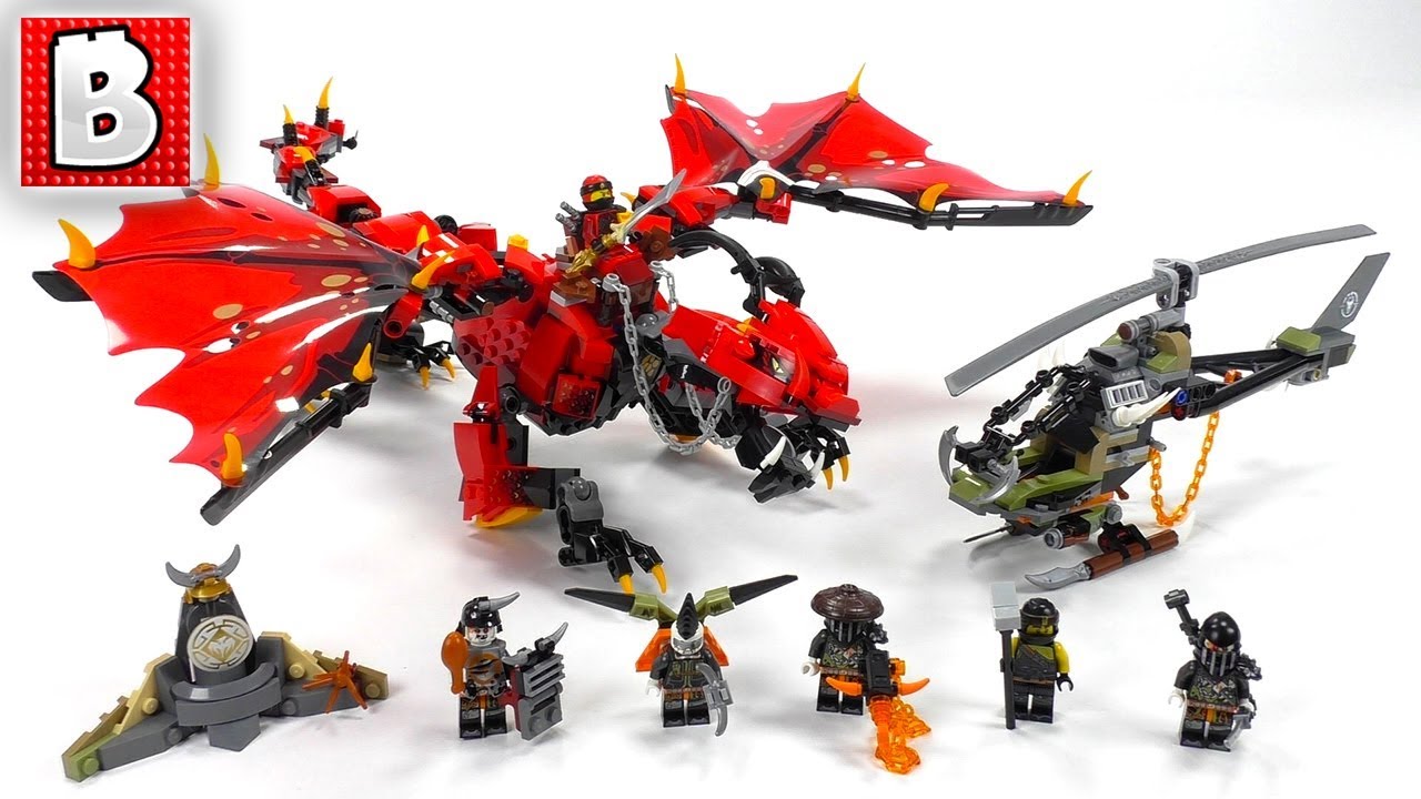 What a sweet DRAGON! LEGO NINJAGO Firstbourne 70653 Review!