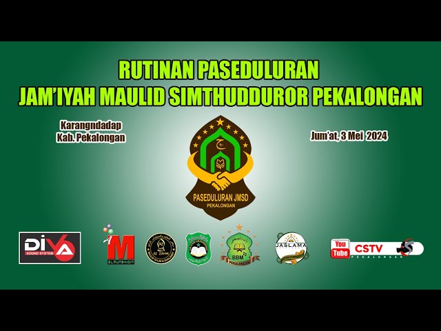 PASEDULURAN JAM'IYYAH SIMTUDDURROR PEKALONGAN class=