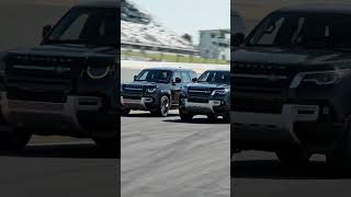 Defender and fortuner in race track