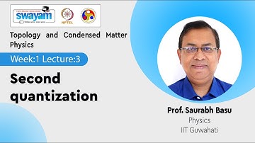 Lec 3: Second quantization