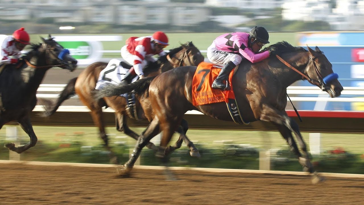 Del Mar Futurity (G1) 2018 Game Winner YouTube