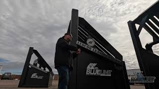 Ledcor Leasing 5-6 Yd 103 High Performance Self-Cleaning Blueline Rock Grizzly