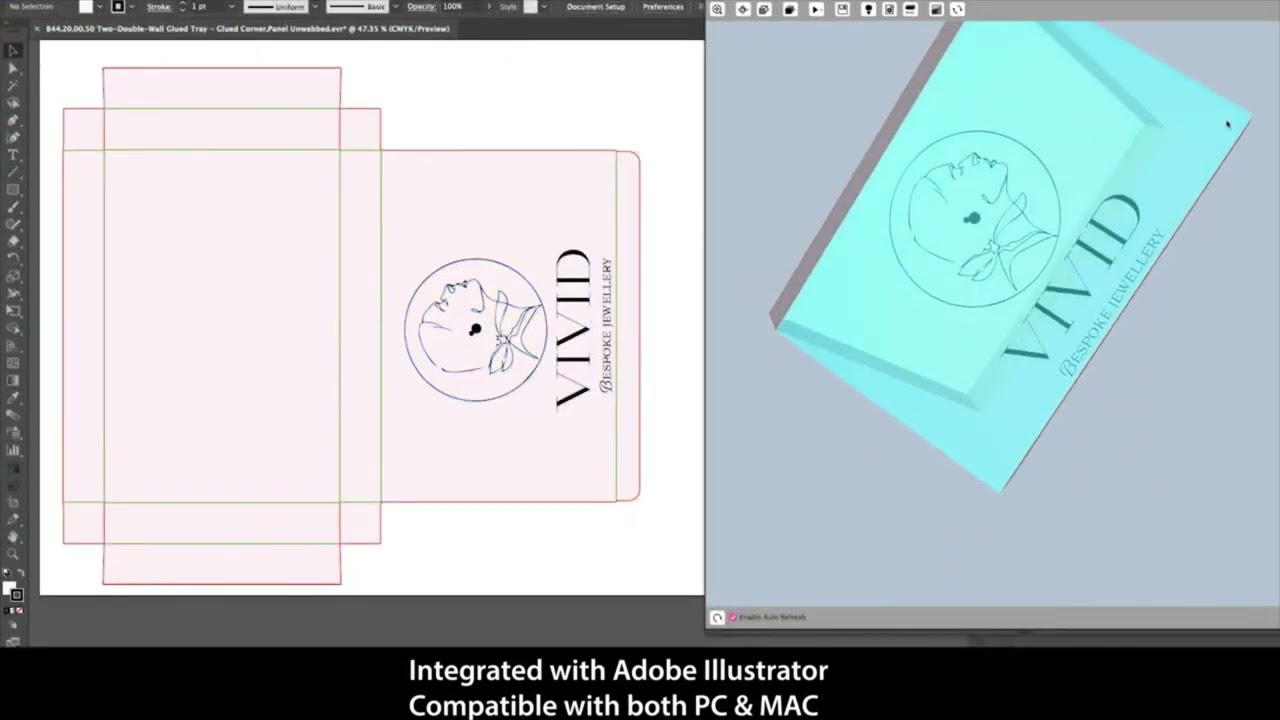Zip Core Packaging Suite Software for Vivid Veloblade Digital Die Cutting System | DBC Group Ireland