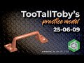 Onshape Speedmodeling Too Tall Toby Practice Model 25-06-09 first attempt