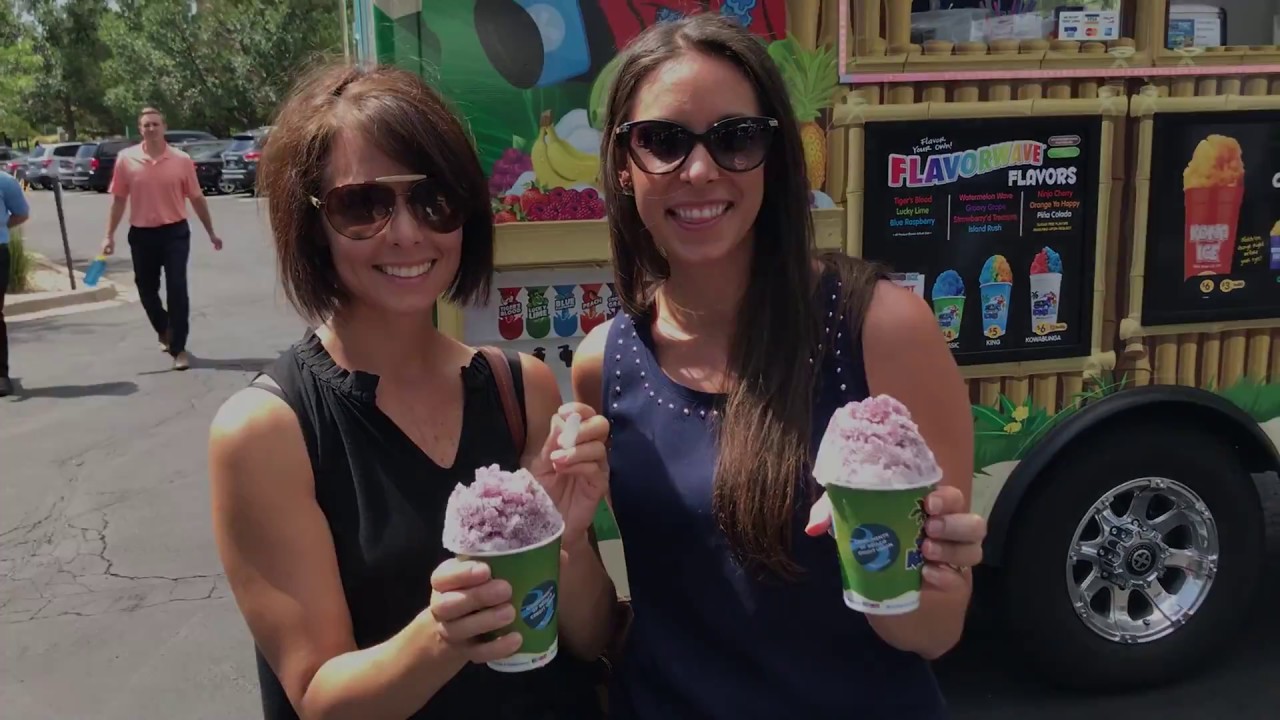 Bellcogivesback Dtc Eats Kona Ice Youtube