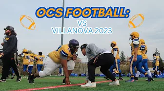 OCS Football v Villanova | Coach Migs thumbnail