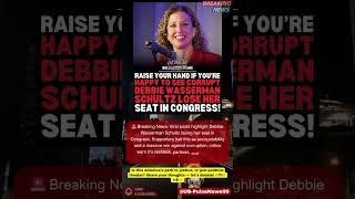 🔥Breaking news USA Debbie Wasserman Schultz Loses Seat! #BreakingNews #USPolitics #Shorts