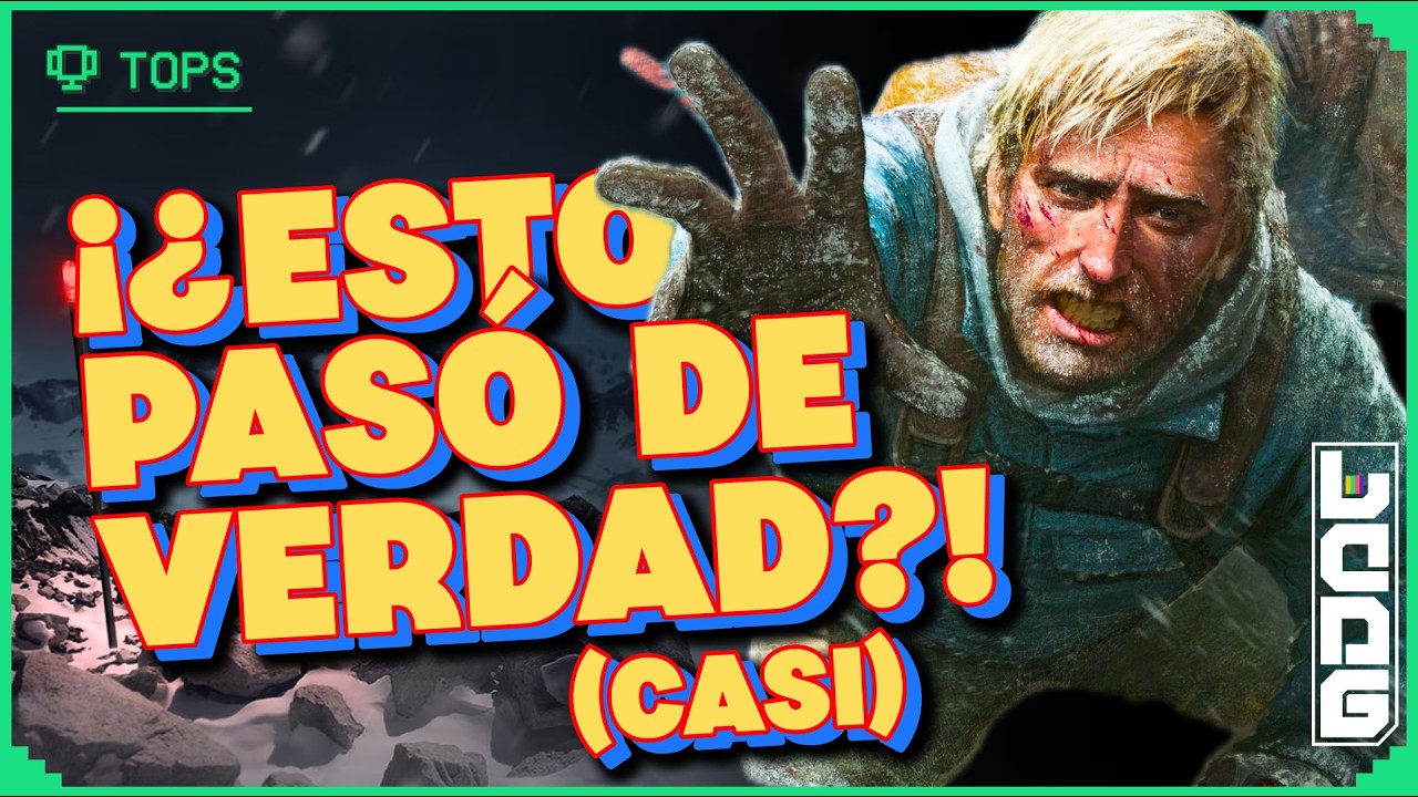 10 VIDEOJUEGOS que QUIZÁS NO SABÍAS que SE BASAN en HECHOS REALES