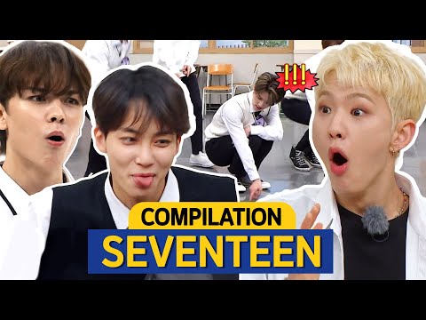 [Knowing Bros] SEVENTEEN Plays Guess the Kpop in 1 second 🤣 Game Compilation