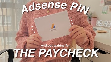 HOW I GOT MY FIRST ADSENSE PAYCHECK PIN! ONLINE ADDRESS VERIFICATION 2022🥳