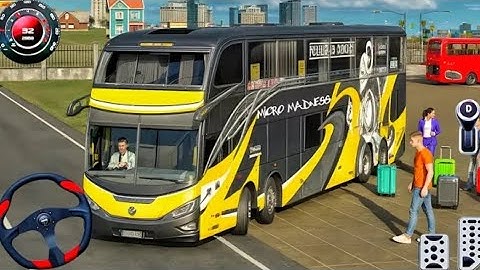 Bus Simulator 2025: Luxuy Coach AI Bus Driving Simulator Bus Games 3D - Bus Game Android Gameplay