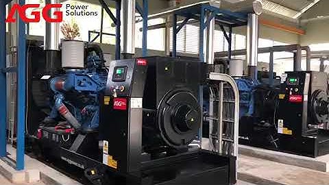 AGG Generator Sets at an Airport