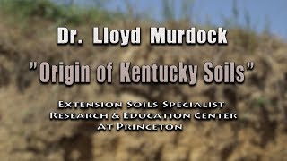 Origin of Kentucky Soils