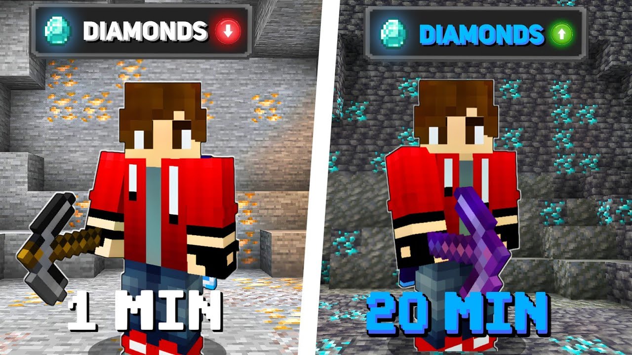 How To Find Diamonds in Minecraft pe 1.20 / 1.21 (Secret Method) - YouTube