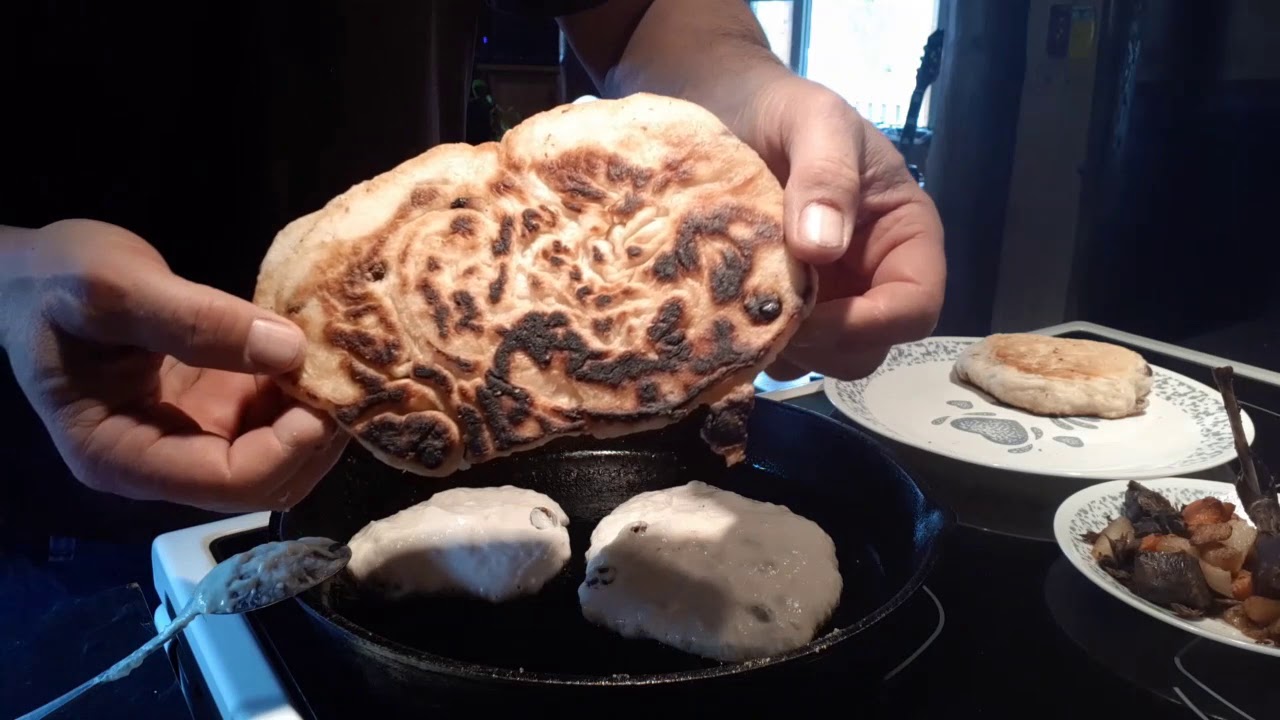 cast iron wed. Bannock. YouTube