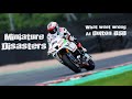 Miniature disasters minor catastrophes bsb round 2 at oulton park with the rapd honda superbike