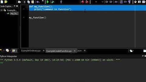 เขียนภาษาไพธอน ตอนสร้างฟังก์ชั่นและเรียกฟังก์ชัน