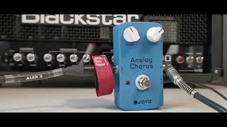 Joyo JF-37 Analog Chorus | sound test | LTD EC-1000 Deluxe &amp; Fender Telecaster