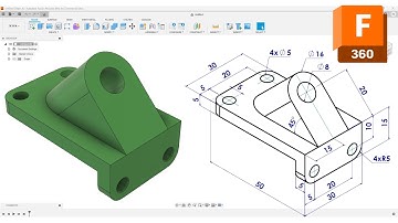 🔧 Fusion 360 Beginner Tutorial – No Voiceover