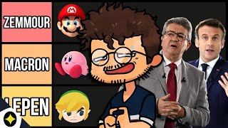 QUE VOTERAIENT les personnages de NINTENDO aux ÉLECTIONS ! 🇫🇷