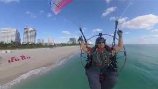 Paramotor PPG Fly-in -- 12 pilots - Key Biscayne, FL  - Nov 30, 2019