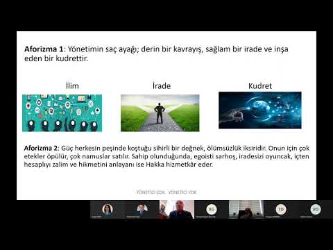 Webinar: İyi Yönetim Pratikleri (Prof. Dr. Sedat BOSTAN)