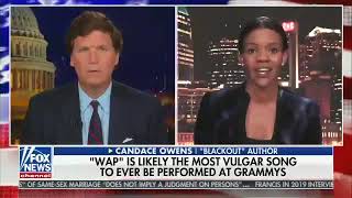 Candace Owens says WAP being performed at the Grammys signifies the corrosion and end of an empire