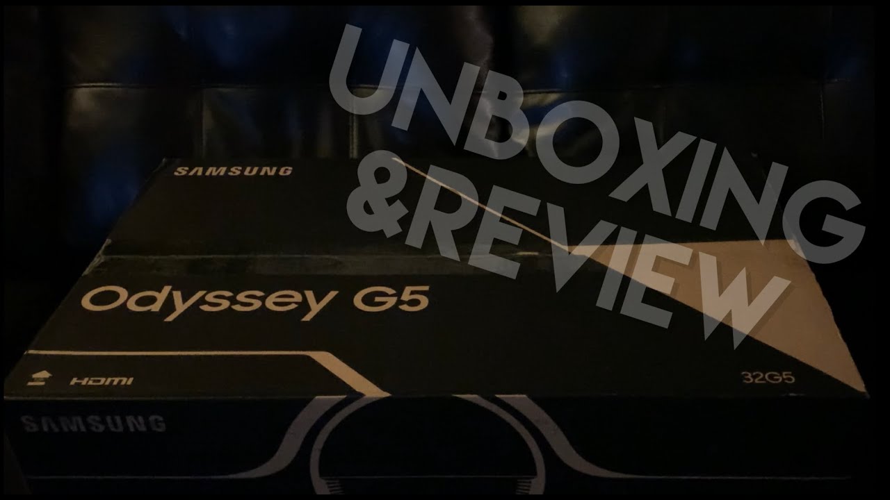 Samsung Odyssey G5 32' Monitor Unboxing, Review & Gameplay