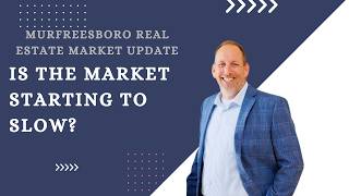 Is the Murfreesboro Market Starting to Slow? | Rutherford County Market Update May 24, 2026