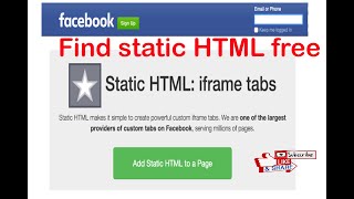 How to create a custom Facebook Tab using Static HTML iframe app// Easy findout HTML //Zeeshan Ahmad