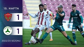 Atakaş Hatayspor 1-1 Bitexen Giresunspor 15. Hafta - 202223