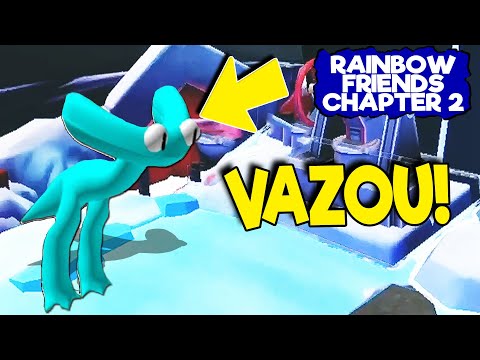 RAINBOW FRIENDS CHAPTER 2: VAZOU O YELLOW - ROBLOX RAINBOW FRIENDS 