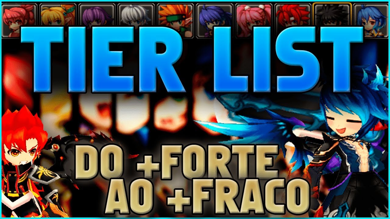 TIER LIST PVE (RANKEANDO PERSONAGENS) GRAND CHASE CLASSIC YouTube