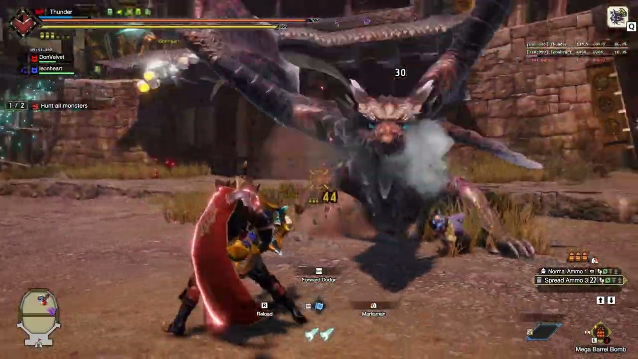 MHR Sunbreak - Gameplay 306 - Anomaly Investigation: Scorned Magnamalo - Risen Kushala Daora Lv 280